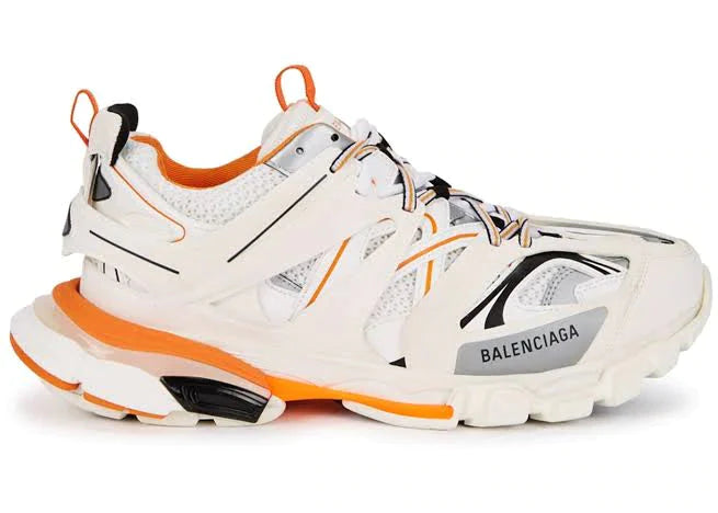 Tênis Balenciaga Track White Orange