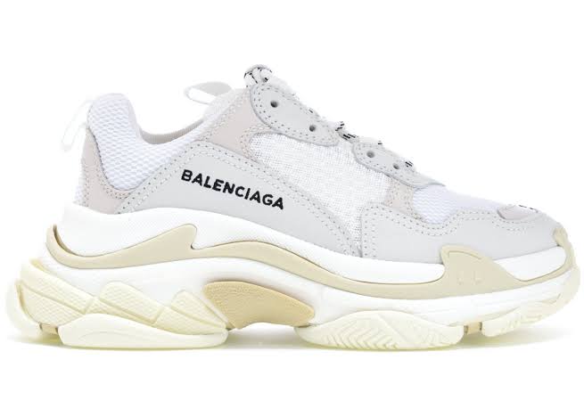 Tênis Balenciaga Triple S White