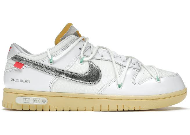 Tênis Nike Sb Low Off White Lot 01:50