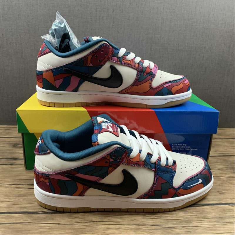 Tênis Nike SB Dunk Low Pro Parra Abstract Art