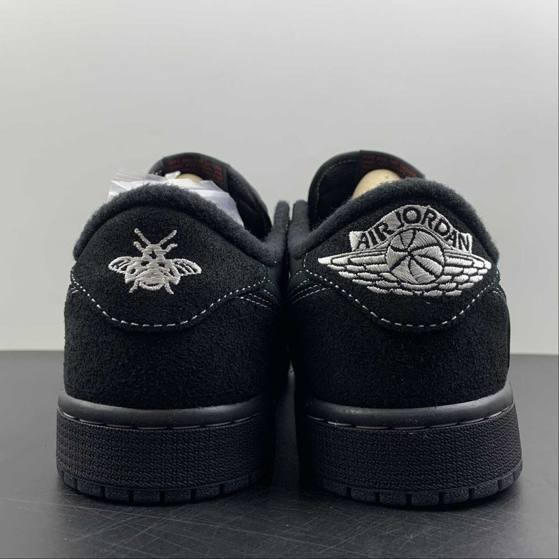 Tênis Nike Air Jordan 1 Retro Low Og X Travis Scott "Black Phantom"